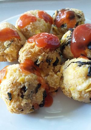Foto resep Tahu Bola2 kemangi Goreng #DEBM