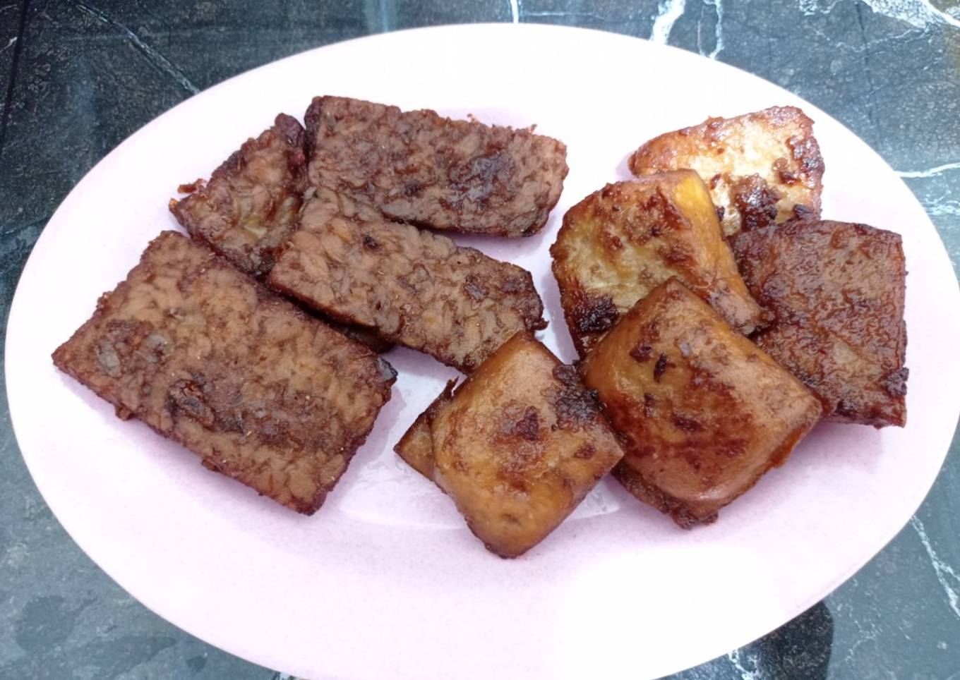 Tahu Tempe Bacem