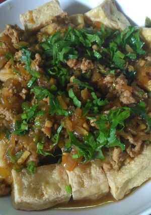 Foto resep Tahu Daging Cincang