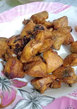 A picture of Chicken tikka 🍗🍗🍗.
