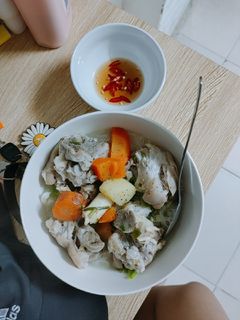Hình của món Chân giò hầm củ quả.
