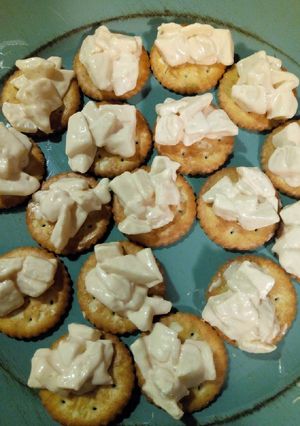 Una foto de Canapé Fácil para la  noche de  Año Nuevo