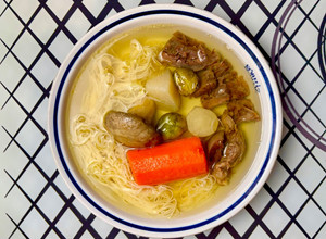 Marhahúsleves recept fotója