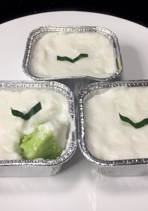 Foto resep Resep kue lumpur surga pandan