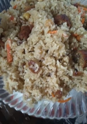 A picture of Afghani Pulao.