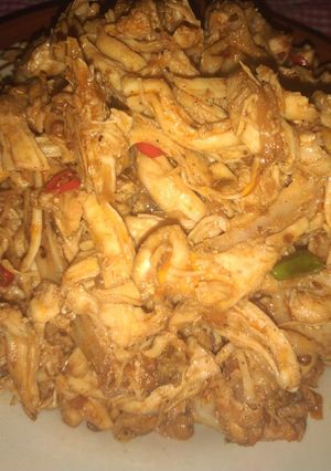 Foto resep Ayam Suwir Teriyaki