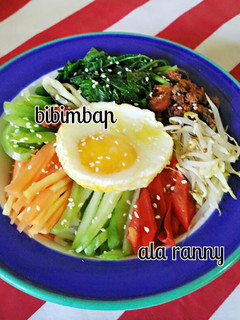 Foto resep Bibimbap (nasi campur korea)