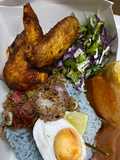 Nasi kerabu kelantan