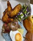 Nasi kerabu kelantan