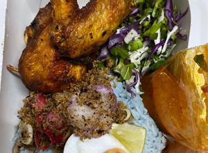 Gambar Nasi kerabu kelantan
