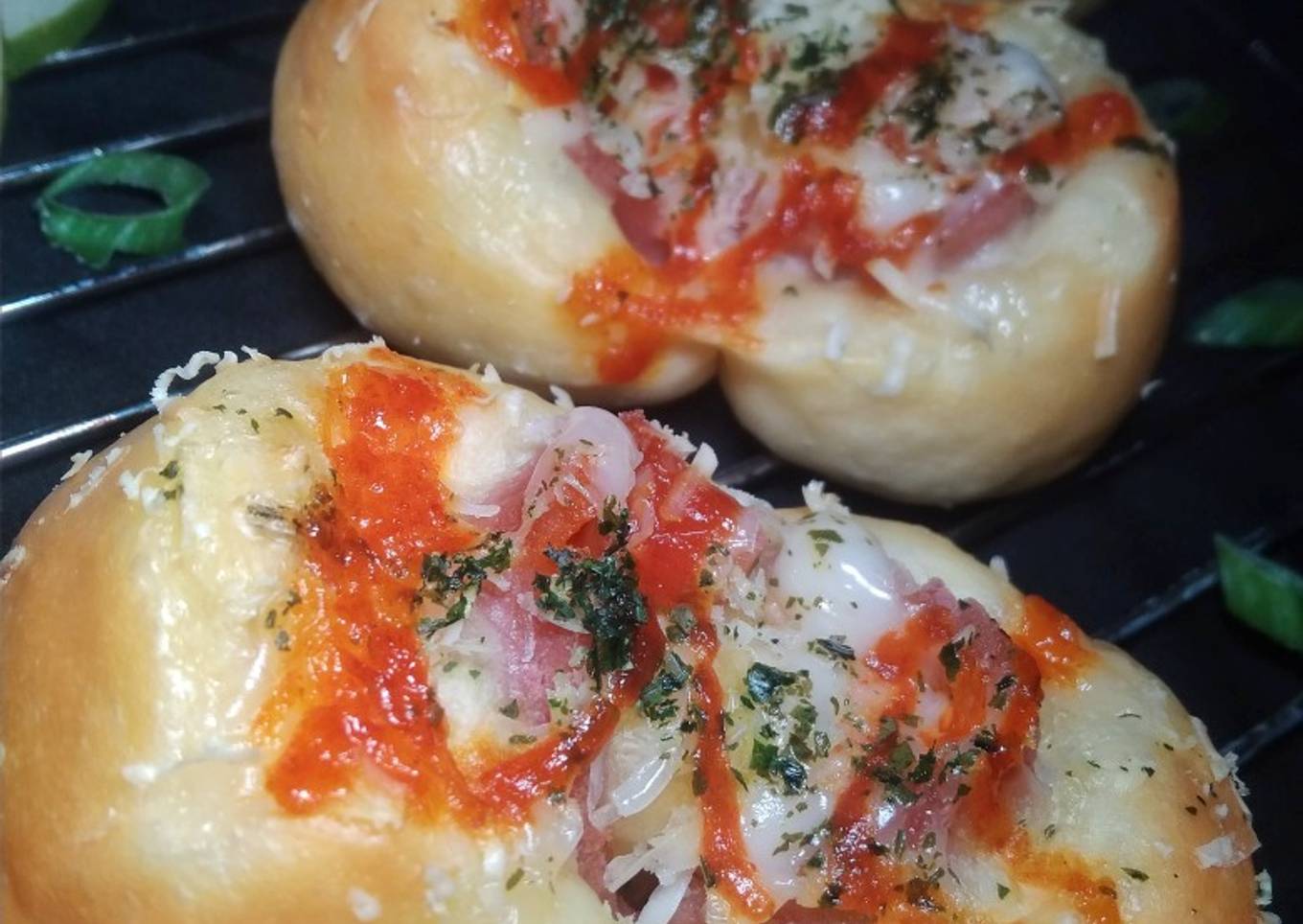 Roti Ham (sapi) Keju