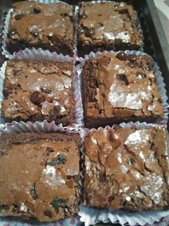 Foto resep Brownies shiny crust