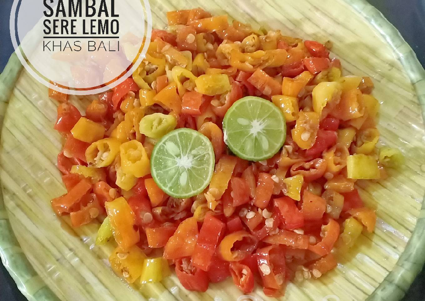 Sambal sere lemo khas bali