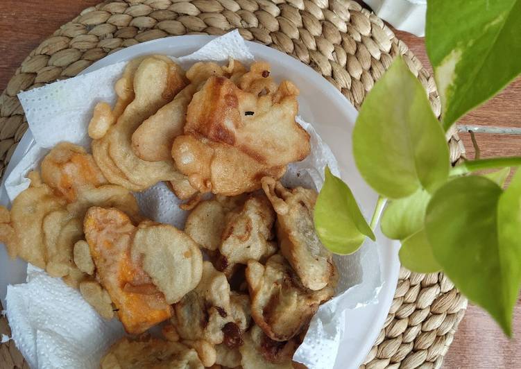 Pisang goreng vs ubi goreng