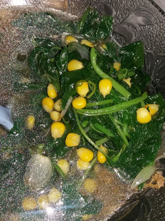 Foto resep Sayur bayam jagung manis