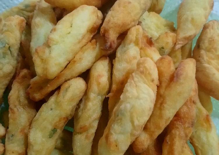 Resep Stik Kentang Keju sederhana, Sempurna