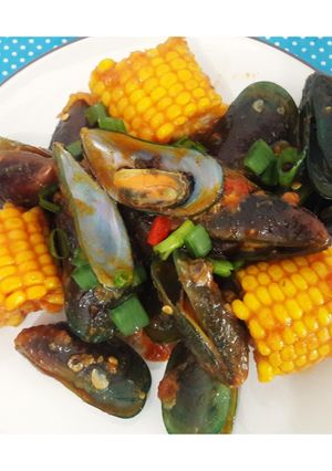 Foto resep Kerang hijau saos padang