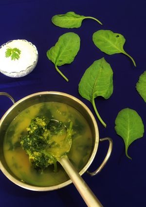 A picture of Dal Palak.