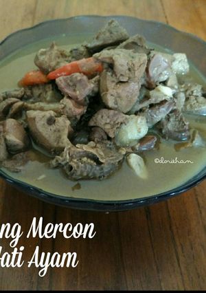 Foto resep Oseng Mercon Hati Ayam 