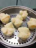 Bánh bò bông made with all-purpose flour
