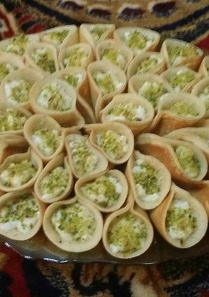 صورة لوصفة قطايف عصافيري