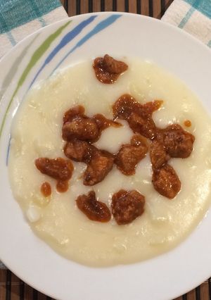 Krumplifőzelék Nagyi módra recept fotója