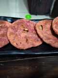 Beetroot aloo kachori
