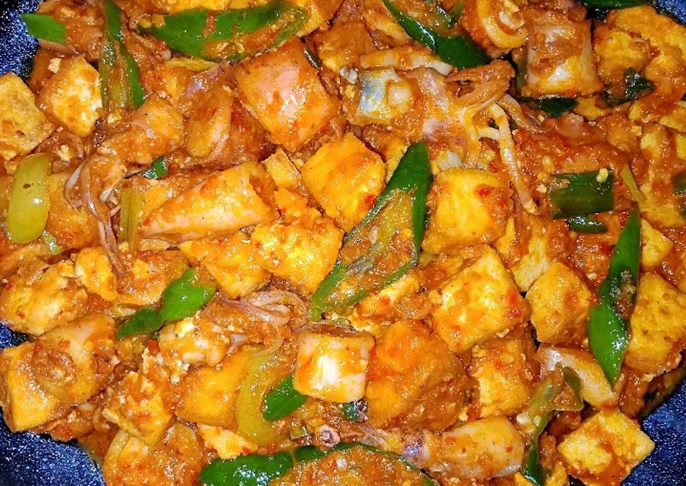 Balado Cumi mix Tahu