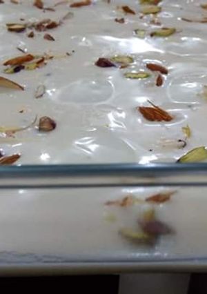 A picture of Rasmalai.