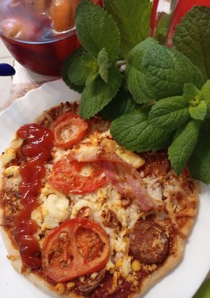 Szabadidős 🍅🌶️🍕 pizza recept fotója