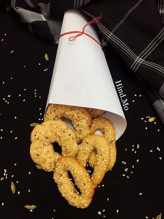 A picture of Sesame Cookies.