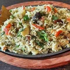 Pudina rice A picture of Pudina rice.