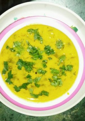 A picture of Palak curry.