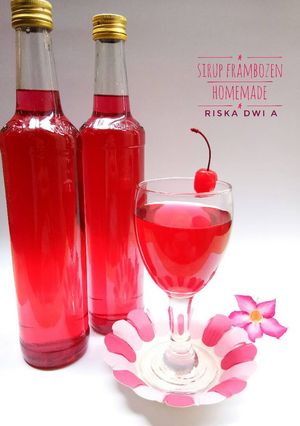 Foto resep Sirup Frambozen Homemade 2 #SeninSemangat
