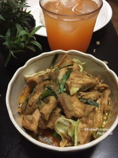 Foto resep Ayam Bumbu Kacang / Sambal Otak-Otak, Menu Balita