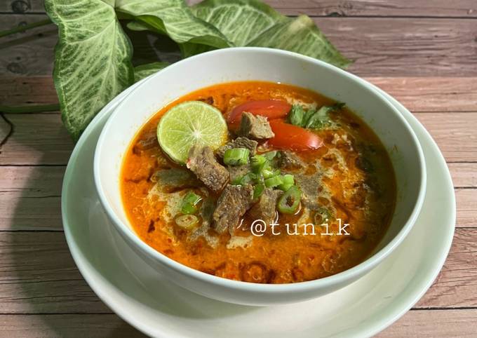Resep Soto Tangkar Daging Sengkel Anti Gagal