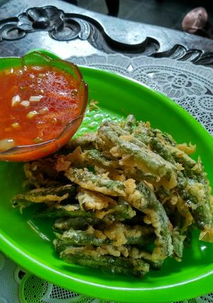Foto resep Buncis Goreng Tepung Saus Asam Manis
