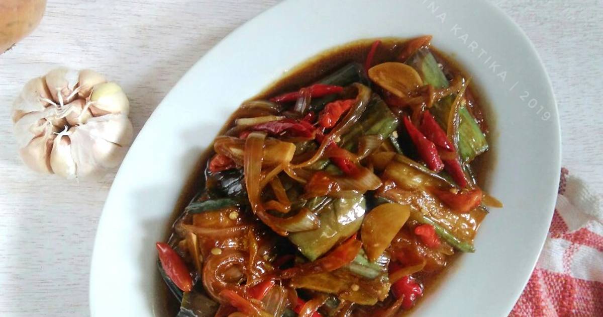 Resep Terong Ungu Saus Tiram Oleh Wina Kartika Cookpad