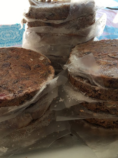 Una foto de Hamburguesas de porotos negros veganas🌱💚