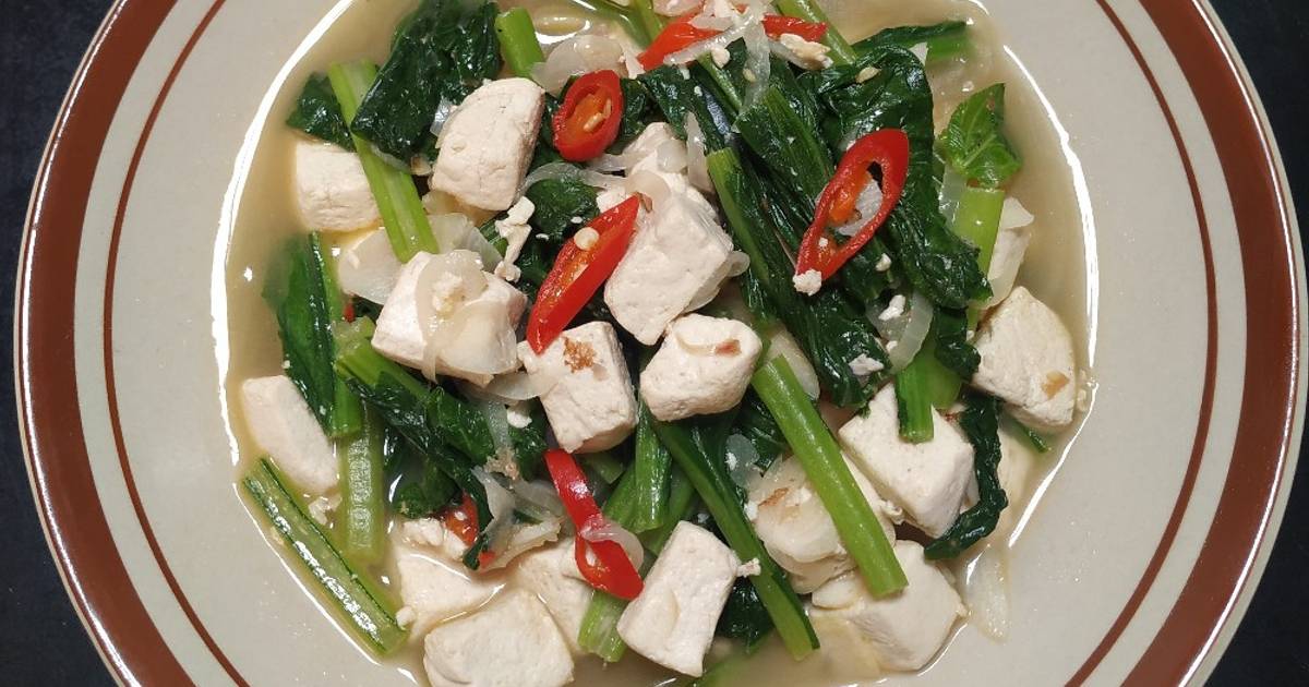 Resep Cah Tahu Sawi Oleh Dewi Nopitasari Cookpad