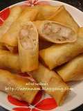 Crispy Taro Spring Rolls