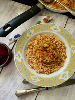 Borsófehérje granulátum ragu recept fotója