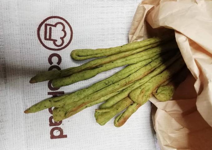 Come a Fai  Veloce Grissini con cavolo nero