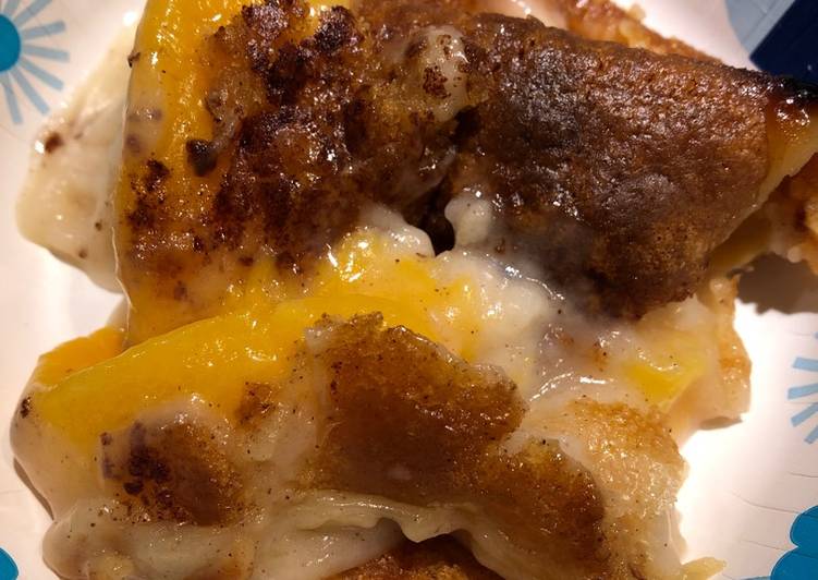 Easy Peach �?� Cobbler