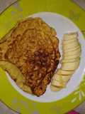 Tortilla mágica con polvo de canela