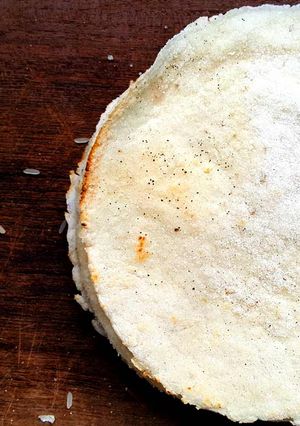 Una foto de Masa para tacos (o Rapiditas) utilizando arroz cocido! Fácil, económico, SIN GLUTEN y VEGANO!
