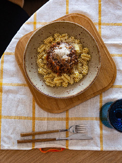 Una foto de Pasta Boloñesa