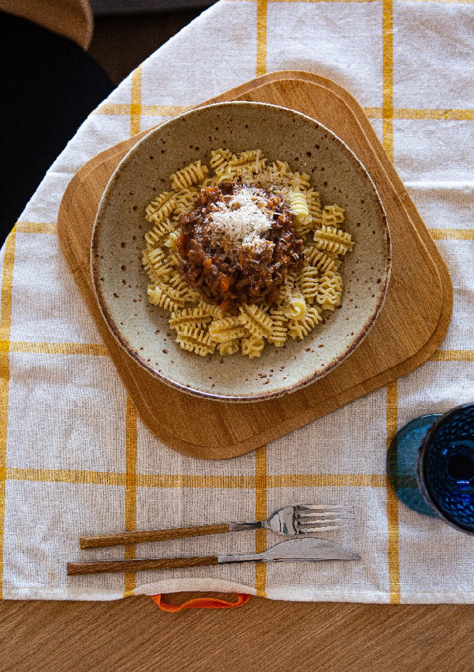 Una foto de Pasta Boloñesa