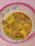 Tumis kerang kijing udang saus tiram