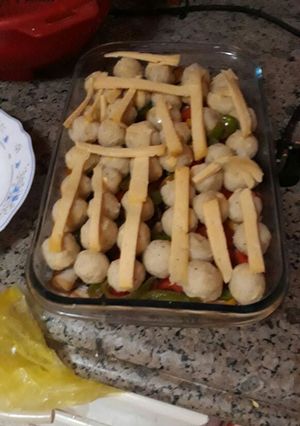 صورة لوصفة كرات البطاطس بالدجاج